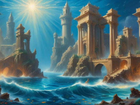 „Tauch ein in Atlantis: Ein Buch, das die Debatte neu entfacht!“