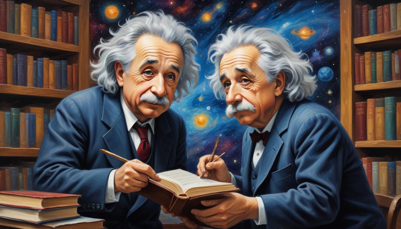 Eintrag in der Bücherliste: Einstein und das Universum - Ein Beitrag zur Debatte