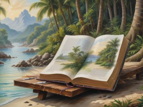 Titel eines Buches: Mein Leben im Tropenparadies – Anregung zur Auseinandersetzung