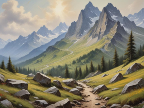 „Abenteuer im Kopf: Der Große Treck – Ein Spiel der Gedanken für mutige Leser!“