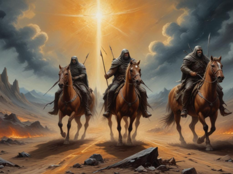 „Wenn die Schatten der vier Reiter nahen: Eine erschütternde Diskussion über das Ende unserer Welt!“