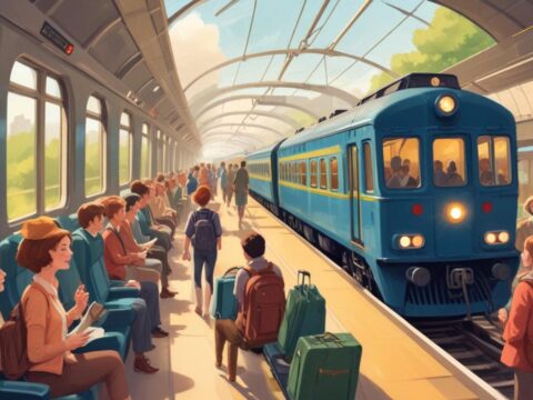 Herr Müller und die Freude am Bahnreisen: Eine Hommage an die Zugfahrt**