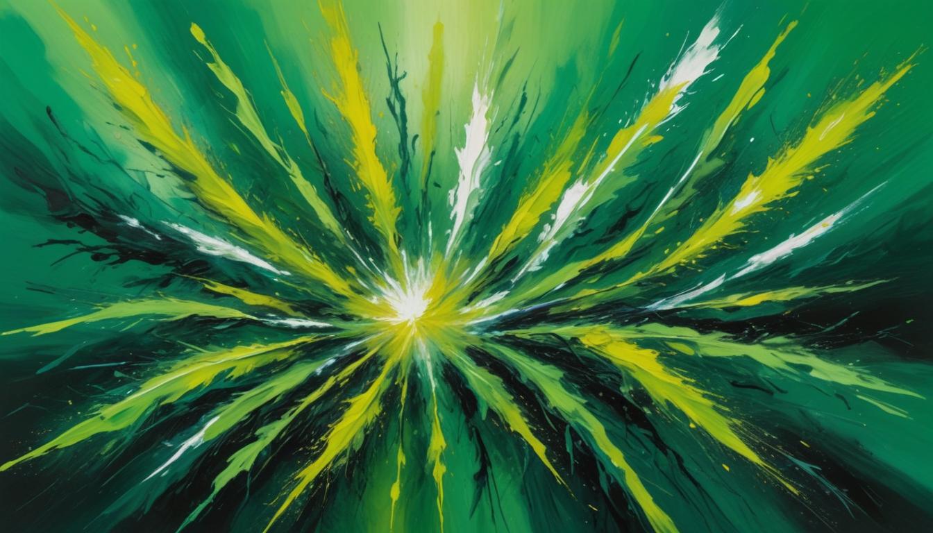 Titel-Fundstück: Grüne Energie der Zukunft - Gedankenstütze