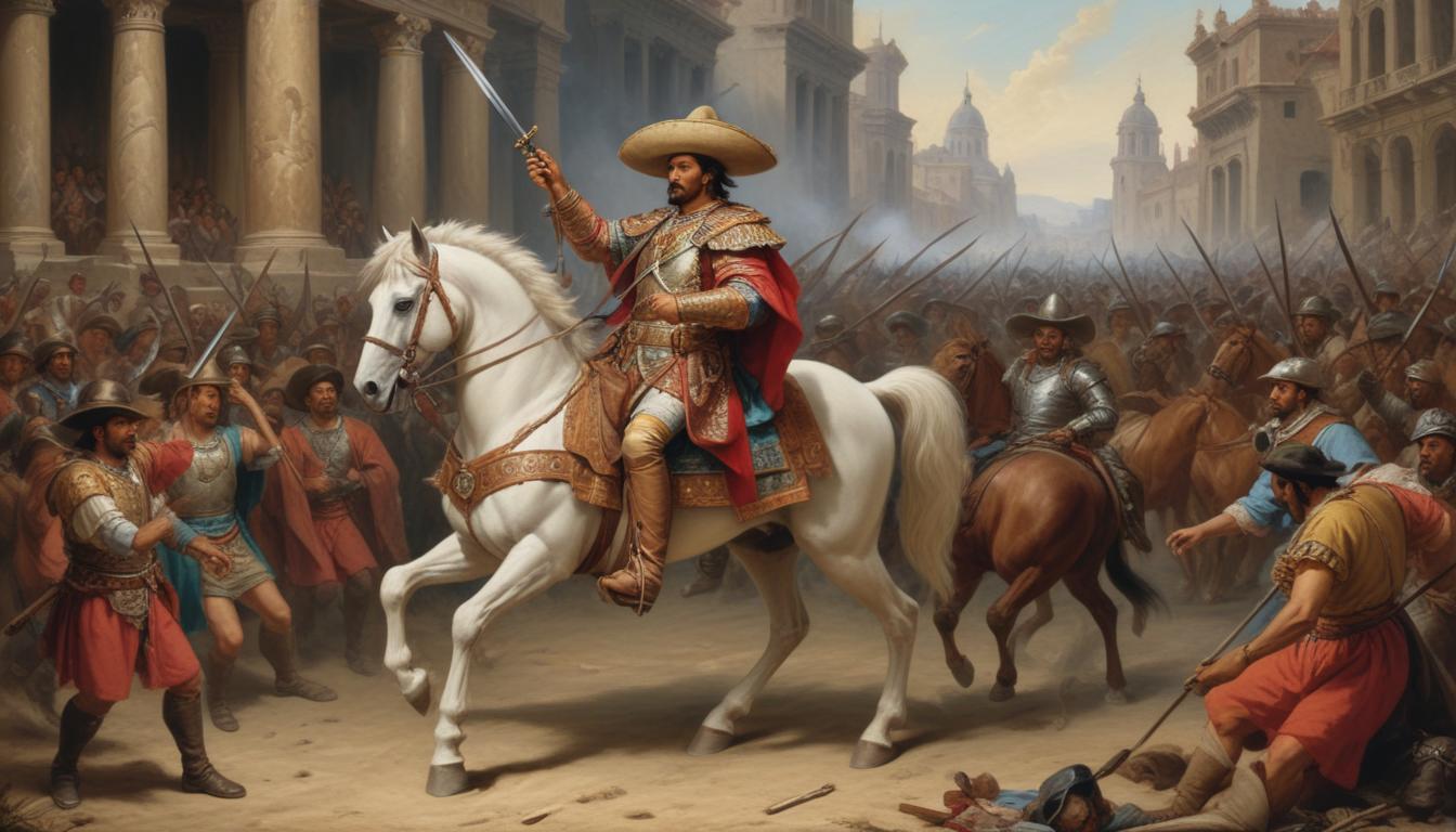 Titelentdeckung: Die Eroberung von Mexiko durch Ferdinand Cortes - Anregung zur Auseinandersetzung