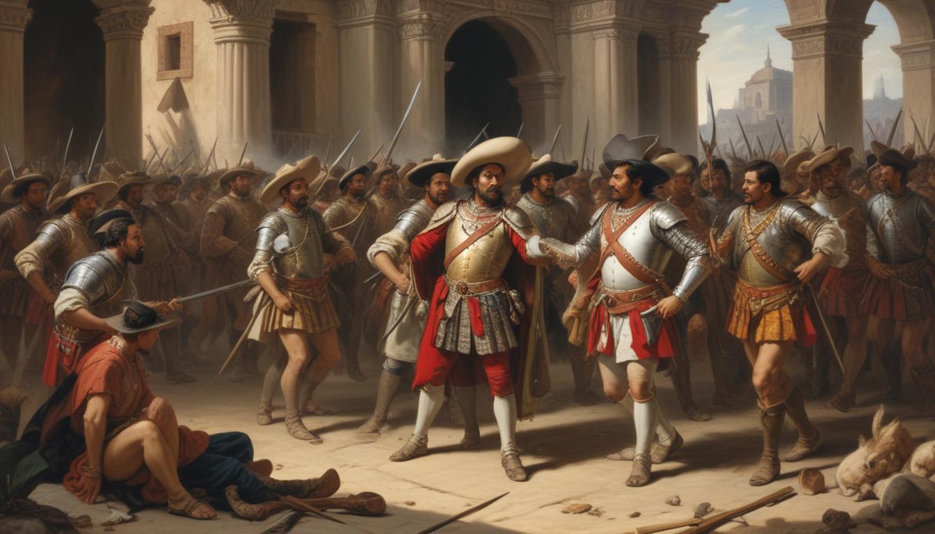 Titelentdeckung: Die Eroberung von Mexiko durch Ferdinand Cortes - Anregung zur Auseinandersetzung