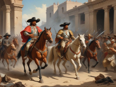 „Im Schatten der Eroberung: Cortés‘ brutale Mission in Mexiko – ein Kapitel, das unvergessen bleibt und Herzen zerreißt!“