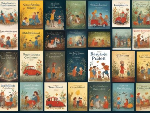 Auswahl der Nominierten für den Deutschen Kinderbuchpreis