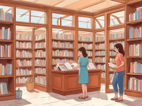 Abkühlung in der Stadt – Wie Buchhandlungen an heißen Sommertagen reagieren**