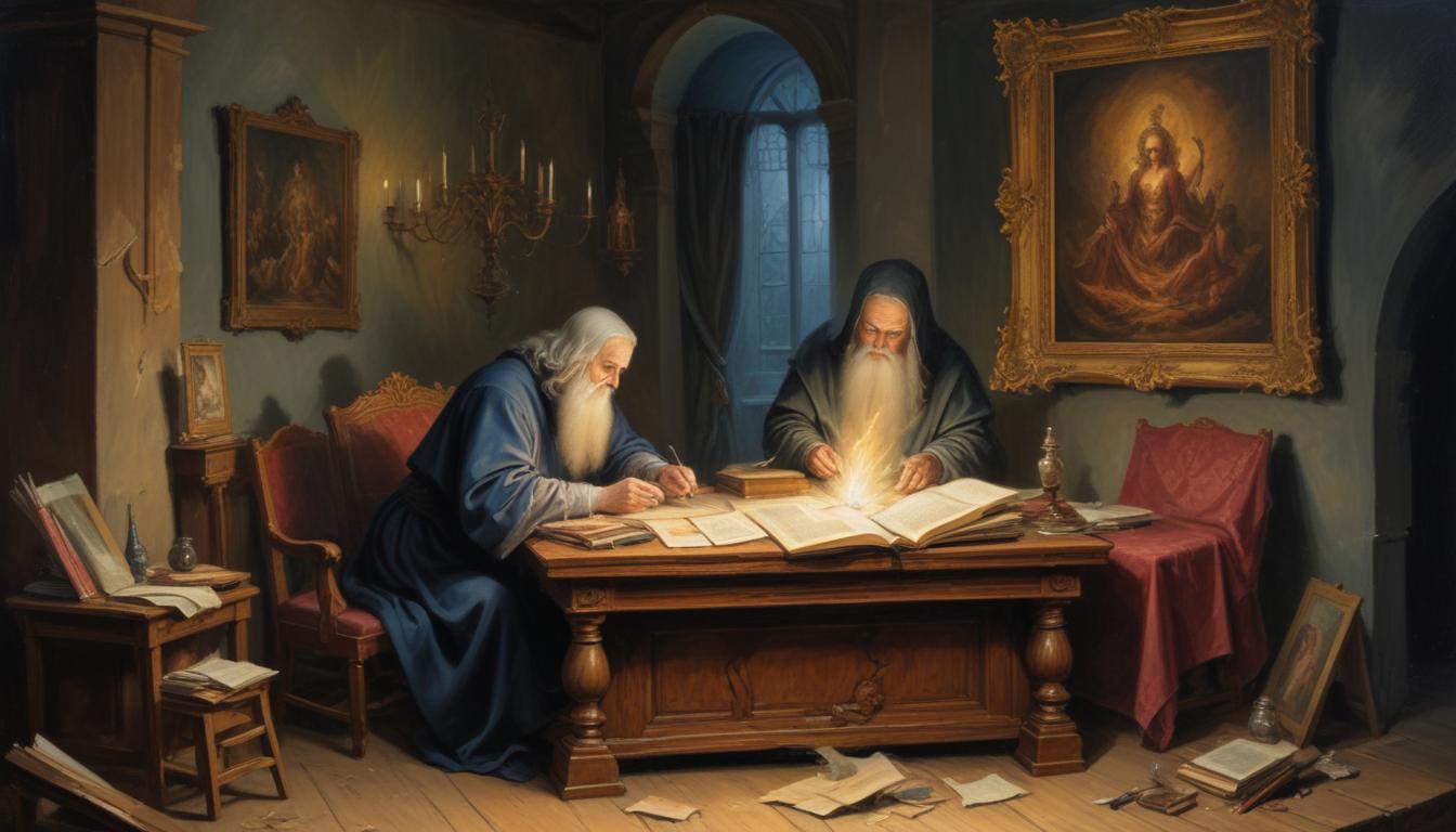 Buchüberschrift: Das Mysterium von Malbackt - Zur Diskussion gestellt