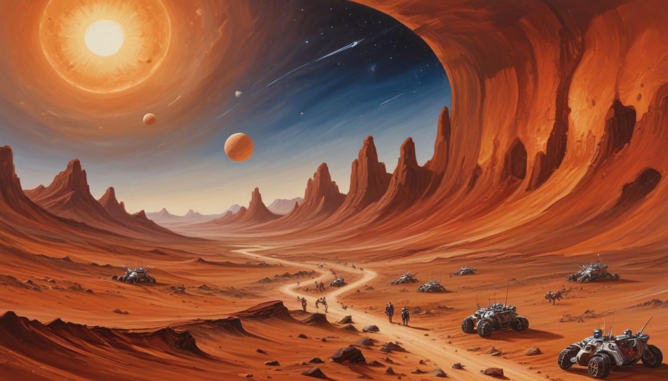 Katalogtitel: Auf kühnem Flug zum Mars - Einordnung