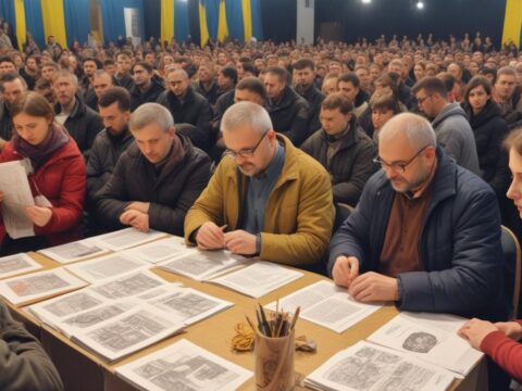 Solidarität mit der Ukraine: Ein Abend der Literatur und des Widerstands in Berlin**