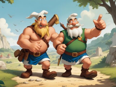 Asterix auf Entdeckungsreise in Lusitanien**