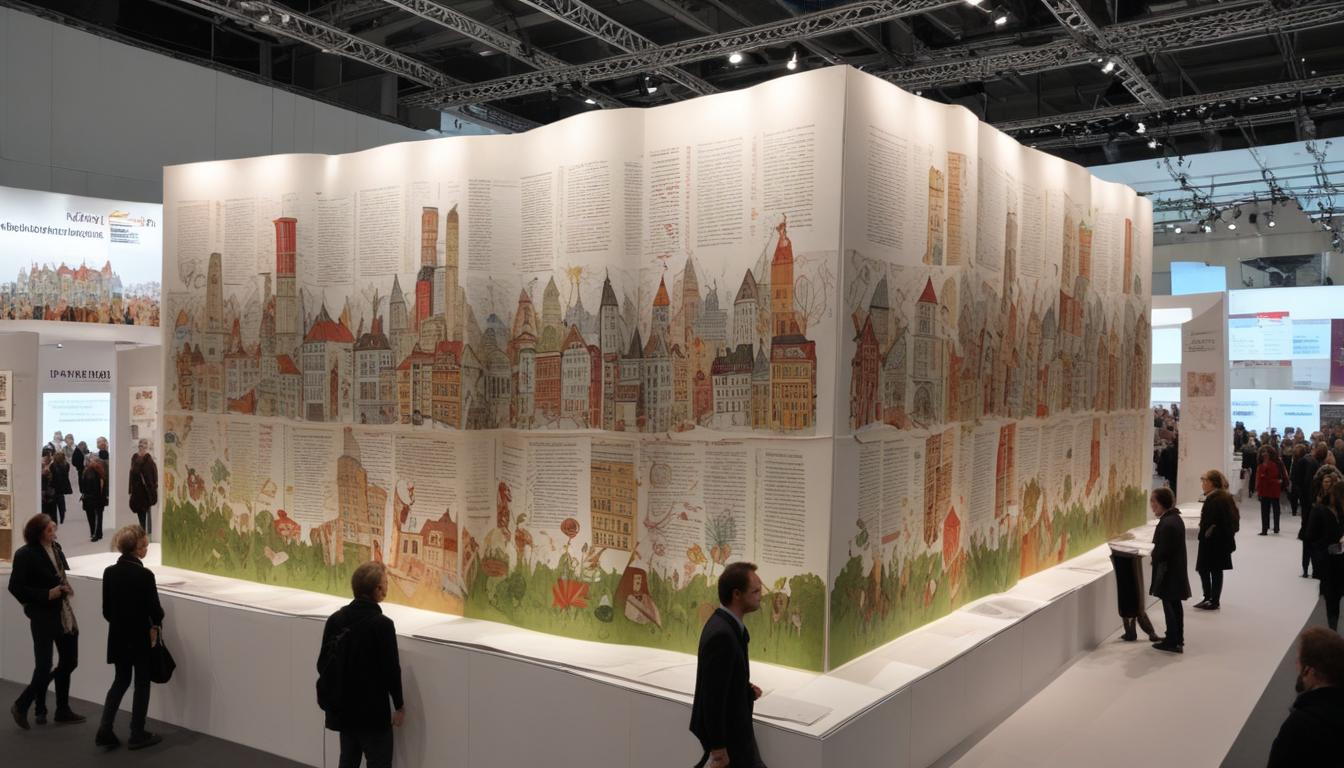 Der Blickfang der Frankfurter Buchmesse: Ein Gigant unter den Büchern**
