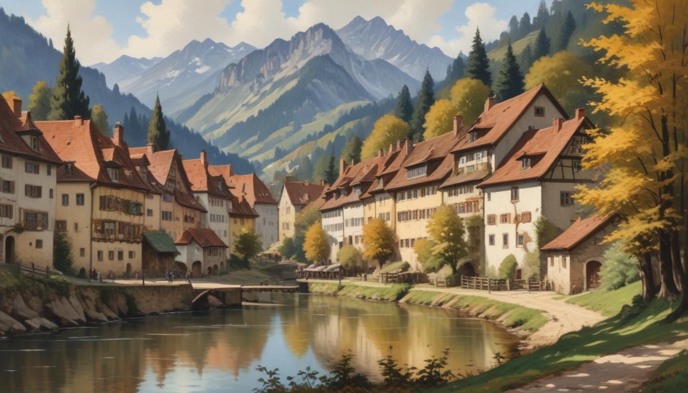 Buchüberschrift: Die Bäder in Baden - Gedankenstütze