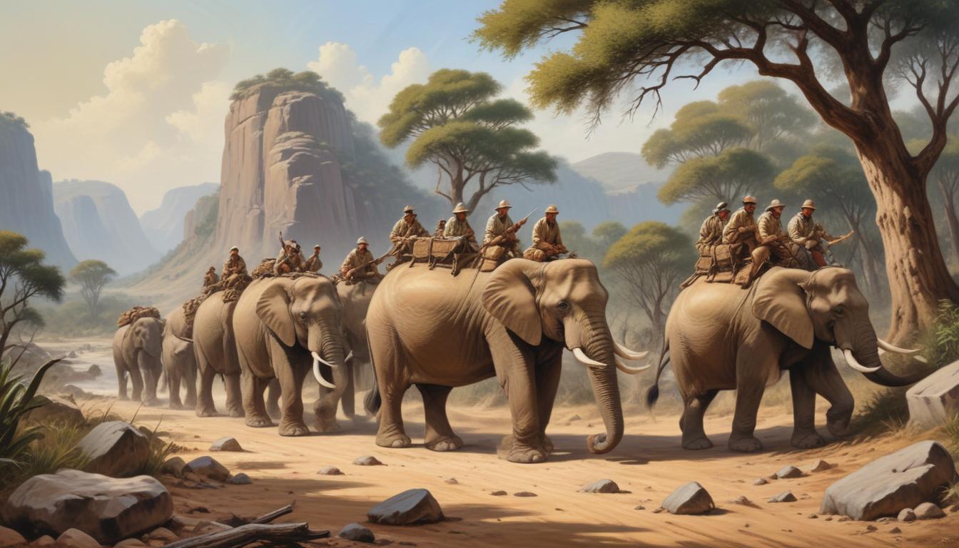 „Im Schatten des Zambesi: Livingstones Expedition enthüllt tragische Wahrheiten und kämpfende Herzen im Wandel der Zeit!“