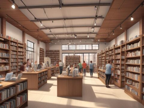 Neueröffnung im Herzen der Friedrich-Ebert-Straße: Buchhandlung und Postfiliale vereinen Tradition …