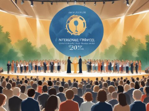 Preisverleihung des International Travel BookAward 2025 im Graf-Zeppelin-Haus** Preisverleihung des International Travel BookAward 2025 im Graf-Zeppelin-Haus**