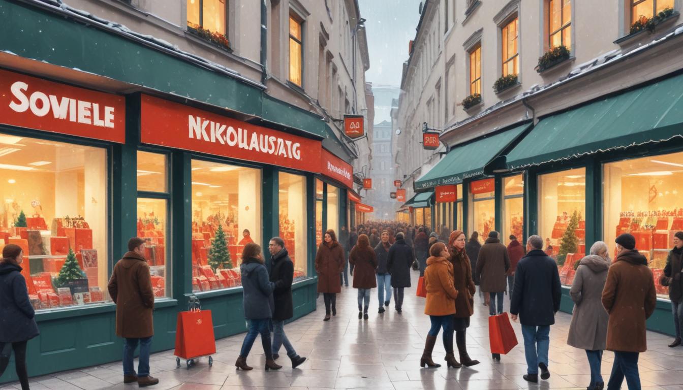 Erwarteter Anstieg der Einzelhandelsumsätze zum Nikolaustag**