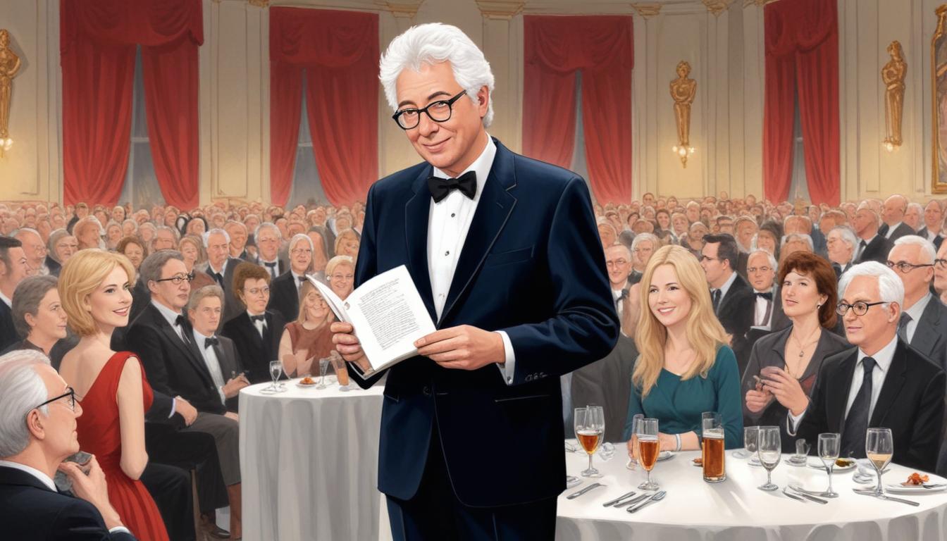 Ken Follett wird in Hamburg für literarische Erfolge geehrt