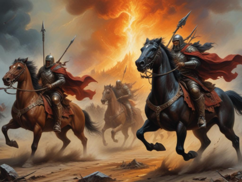 Die vier Reiter der Apokalypse: Faszination, Chaos und die Schatten des Schicksals!