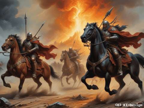 Die vier Reiter der Apokalypse: Faszination, Chaos und die Schatten des Schicksals!