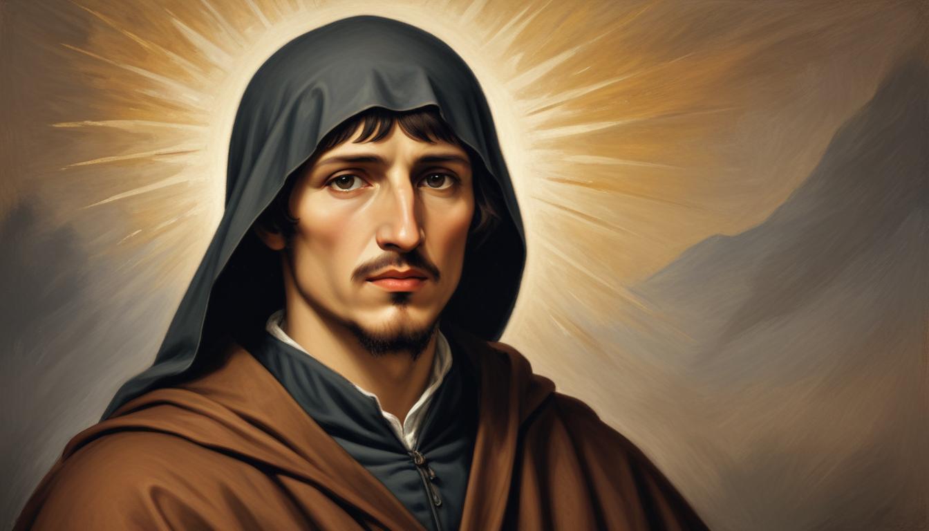 Werkname: Giordano Bruno - Gedankenstütze