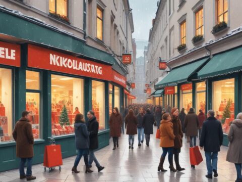 Erwarteter Anstieg der Einzelhandelsumsätze zum Nikolaustag** Erwarteter Anstieg der Einzelhandelsumsätze zum Nikolaustag**