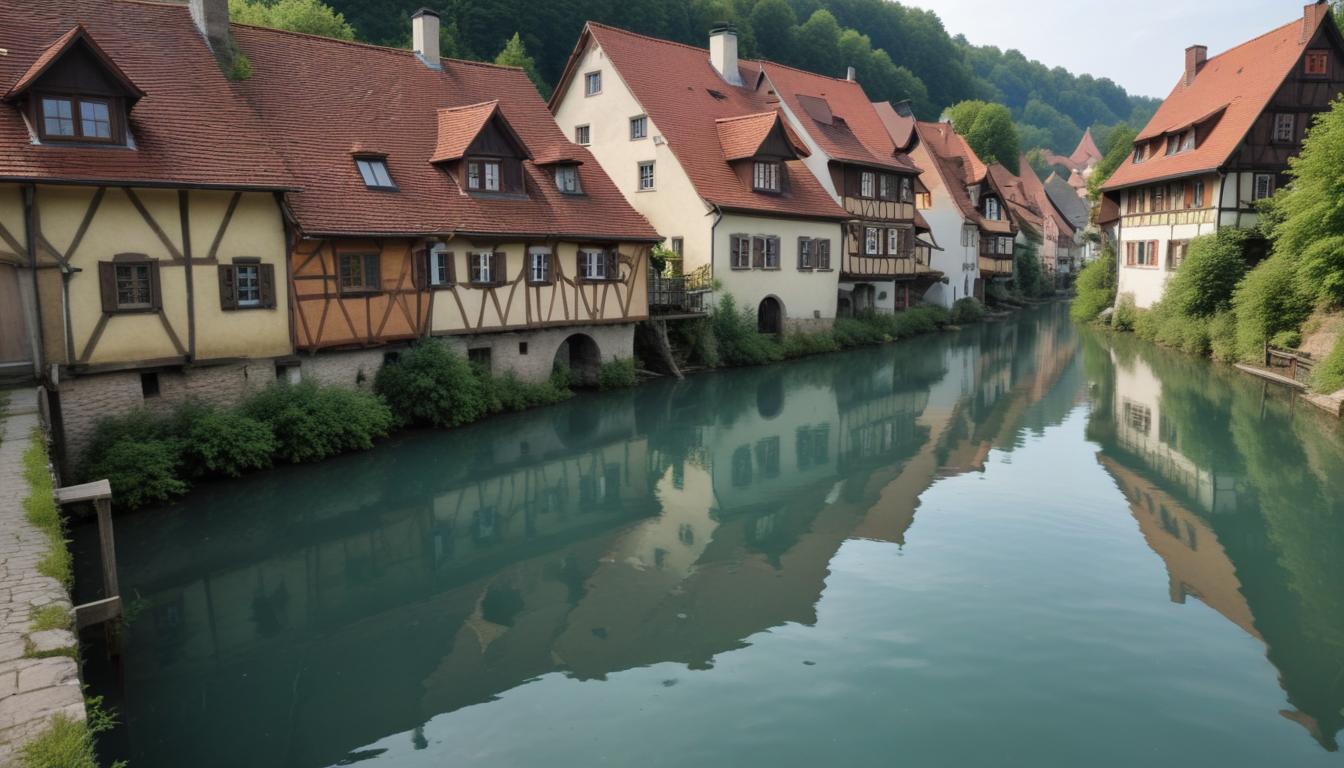 Das Dorf unter Wasser