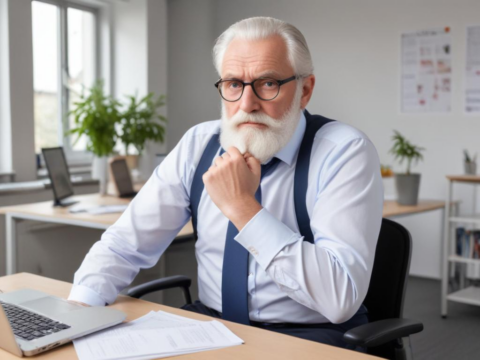 Im Schatten des Büros: Wenn die Stille Geschichten erzählt und der Abschied von Gewohnheiten das Herz berührt.