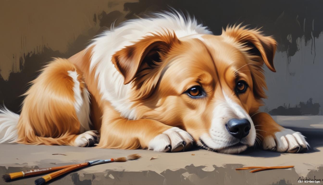 „Zwischen Treue und Trauer: Die bewegende Verbindung von Mensch und Hund im Spiel der Gefühle“