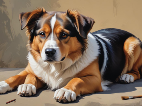 Treue und Trauer: Eine bewegende Erzählung über die Beziehung zwischen Mensch und Hund, die Erinnerungen und Gefühle spiegelt.