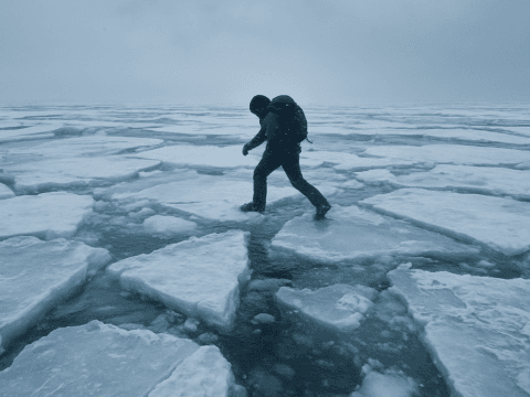 Eiskalter Zauber: Wenn die frostige Landschaft zur gefährlichen Falle wird und Bewegung zum aktiven Überlebenskampf! Eiskalter Zauber: Wenn die frostige Landschaft zur gefährlichen Falle wird und Bewegung zum aktiven Überlebenskampf!