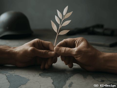 Frieden braucht Handeln: Politische Analyse und ethische Reflexion im Spannungsfeld von Macht und Gewalt.