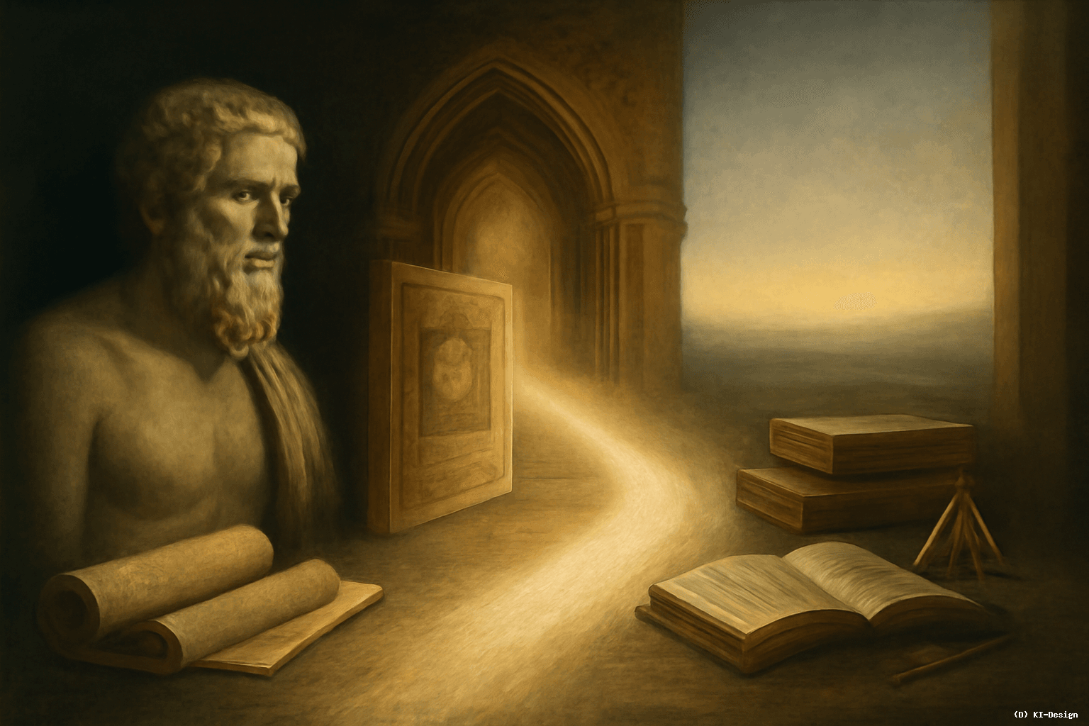 Von Mythen zu Logik: Die Reise der Philosophie durch Antike, Mittelalter und Neuzeit
